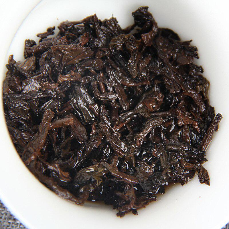 CIFbuy 2018 Menghai Qizi Bing Cha Shou Puer Aged Ripe Pu'er Tribute Pu Erh 357g