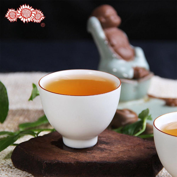 CIFbuy Haiwan Old Comrade Organic Old Tea Tree Pu-erh Brick 2012 500g Raw Pu'er Puer