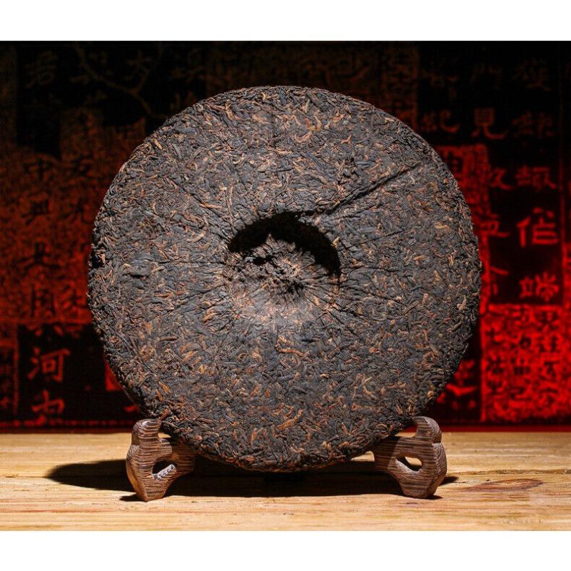 CIFbuy Yunnan Pu'er Tea Ripe Tea Cake Lao Banzhang Ripe Tea Cake 357g