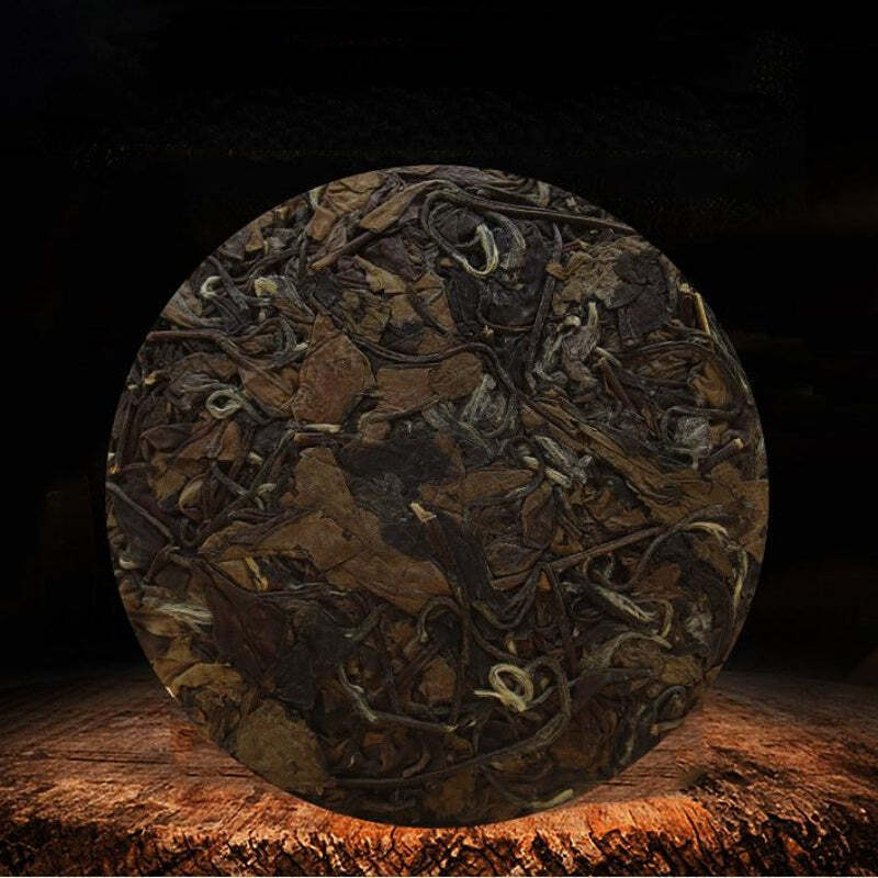 CIFbuy200g Fuding White Tea Small Cake High Mountain Aged White Tea Gongmei White Tea
