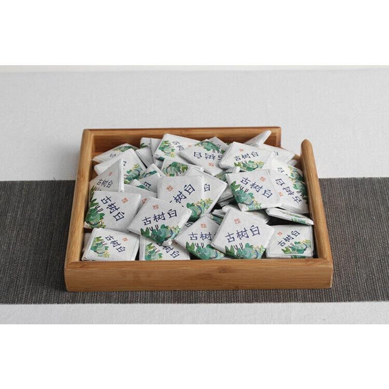 CIFbuy 500g Yunnan tea old tree white tea 8g small square brick (Chong) white tea