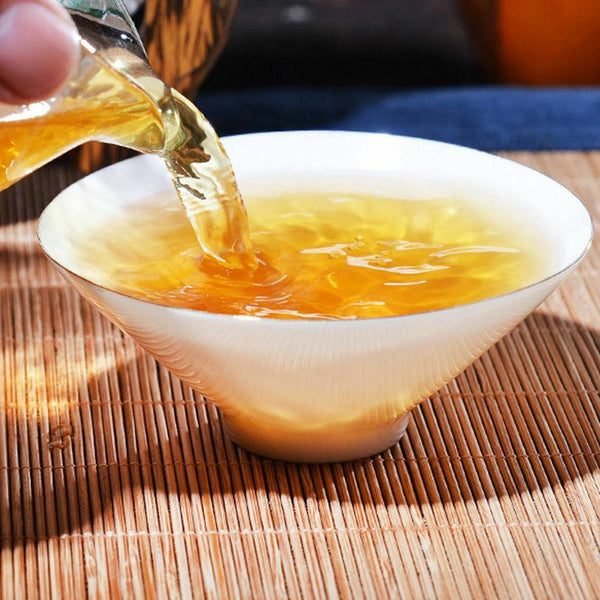 CIFbuy Sanpa Lao Ban Zhang Raw Puerh 100% Natural Pu-erh Shen Puer Tea 357g