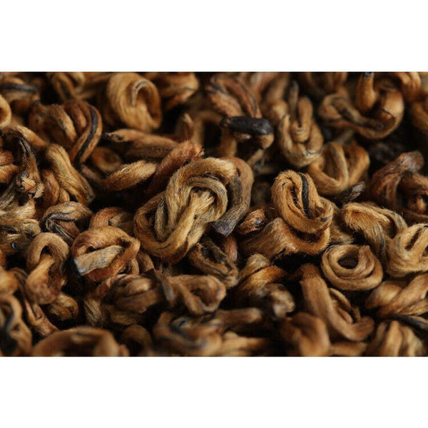 CIFbuy 500g Yunnan black tea Fengqing Dian Hong Jin Luo (No. 2) early spring tea