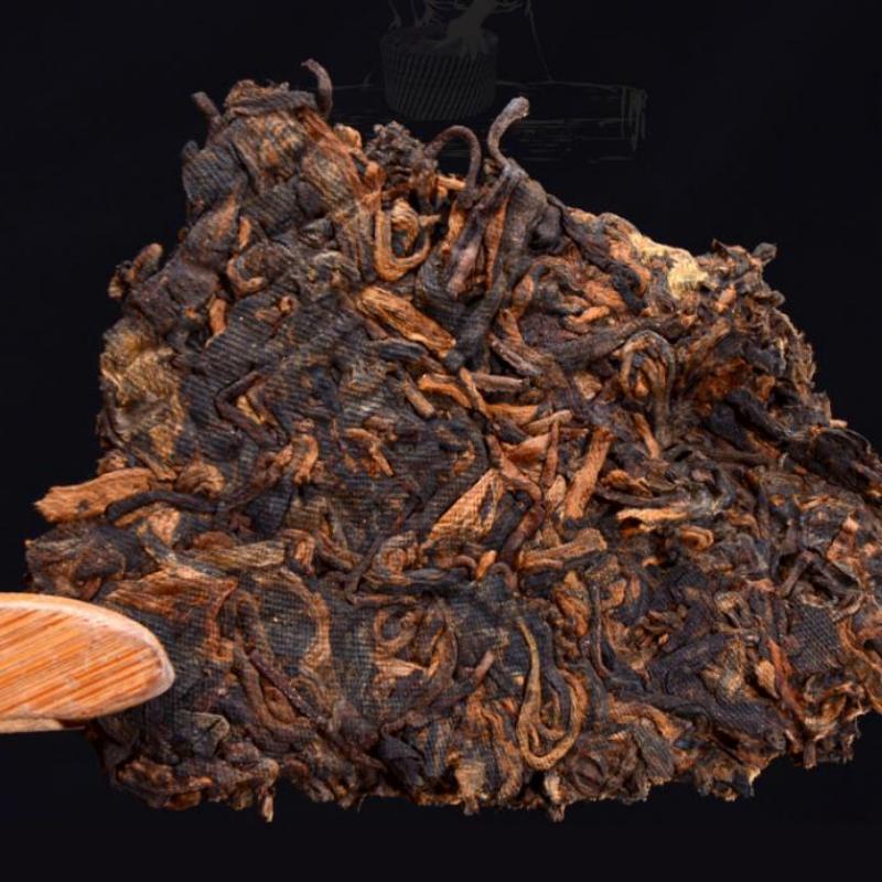 CIFbuy 357g Yunnan Cooked Pu-erh Tea Laomane Puerh Ripe Tea Cake Organic Pu'er Cake Tea