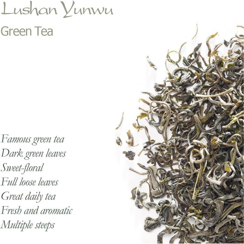 CIFbuy Wild Lushan Yunwu Green Tea - April Wind A Fog-Clouded Chinese Tea 100g
