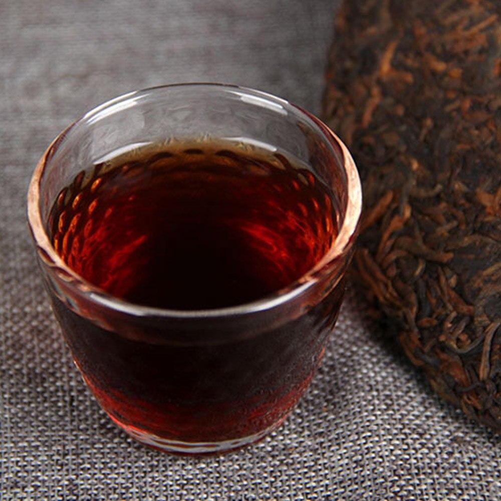 CIFbuy 2017 Old Tree Pure Material Fermented Ripe Pu'er Tea, Iceland Golden Bud Shou Pu'er 357g 2017年老树纯料熟普洱茶，冰岛金芽熟普洱 357克