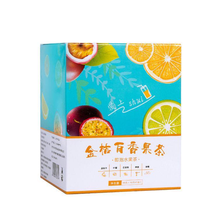 CIFbuy Kumquat Lemon Passion Fruit Tea Flower Fruit Tea Freeze-dried Lemon Slices 90g