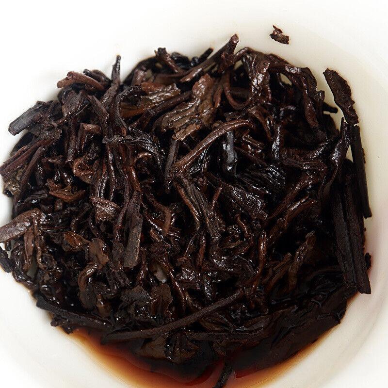 CIFbuy Yunnan Pu'er Tea 18pcs (Golden Tin) Menghai Golden Buds Ripe Tea Dragon Pearl