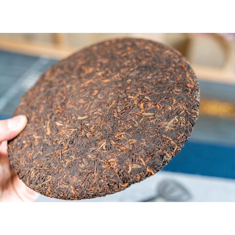 CIFbuy 357g Yunnan Ripe Puerh Tea Cake LaoBanzhang Ancient Tree Ripe Puerh Tea Cake Thé