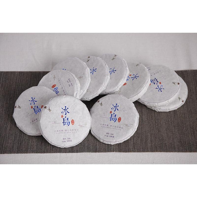 CIFbuy 100g Yunnan Pu'er Tea Small Icelandic Pu'er Raw Tea Large Tree Old Tree Tea Cake