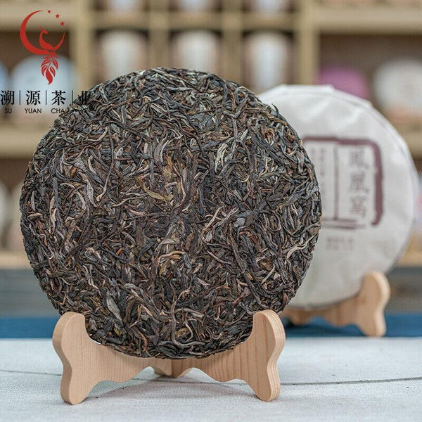 CIFbuy 357g Mojiang Phoenix Nest Cake Yunnan Ancient Pu-erh Raw Tea Seven Seed Cake Tea