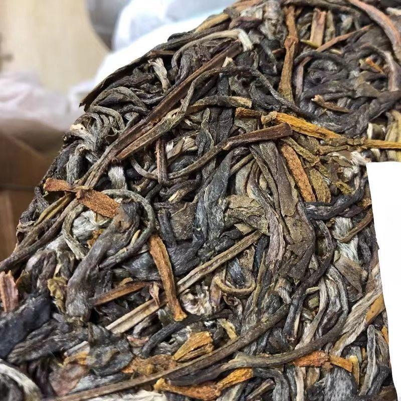 CIFbuy Ding Chun Yuan Wild Jingmai Pangxie Jiao Feet of Crab Pu-erh Tea 2019 357g Raw