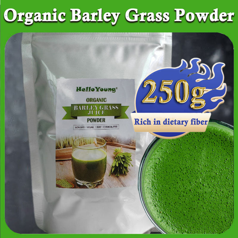 Organic Barley Powder 100% Pure and Natural, No Additives and Preservatives lowering cholesterol, beautiful skin, healthy slimming drink Main image