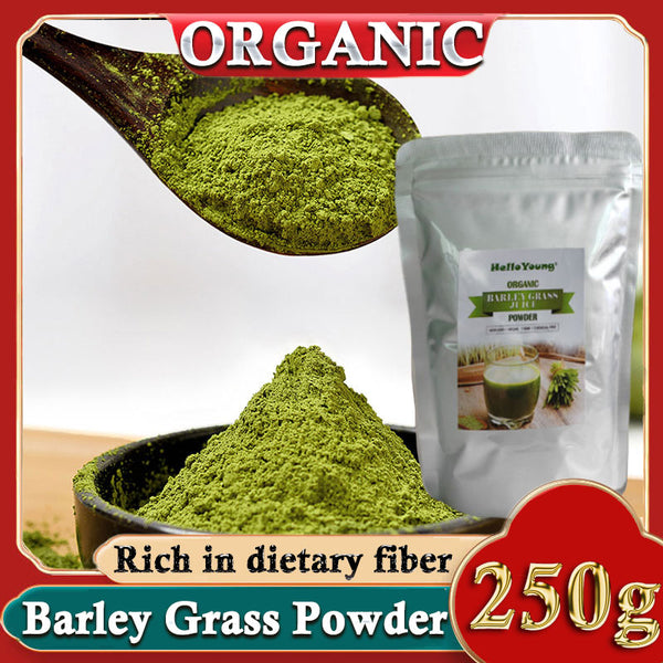 Organic Barley Grass Powder 250g, Green Superfood for Smoothie, Shakes and Salads Non-GMO Gluten-Free Soy-Free Vegan & Paleo – Daily Greens Booster