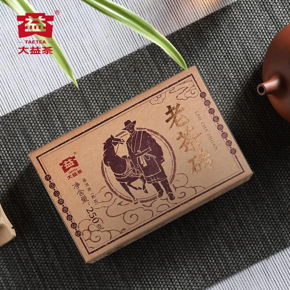 CIFbuy 2018 TAETEA LAO CHA ZHUANG Dayi Pu-erh Tea Old Brick Aged Puer Tea Ripe 250g