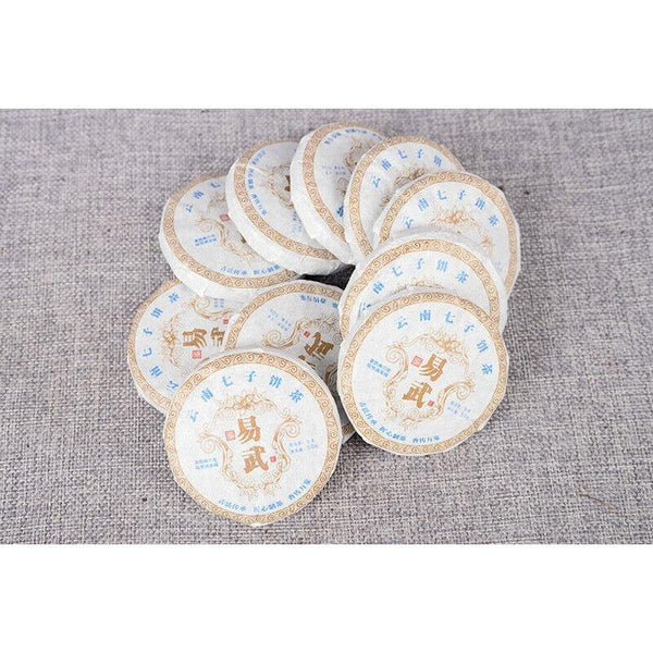 CIFbuy Yunnan Pu'er Tea Leaves Yiwu Tea Cake Raw Pu'er Tea Cake 50g