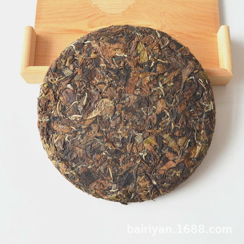 CIFbuy White Tea Cake Organic Premium Aged Fuding Shou Mei Long Life Eyebrow Tea 350g