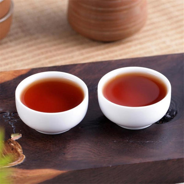 CIFbuy 357g Menghai Seven Sons Ripe Pu'er Tea Organic Yunnan Black Tea