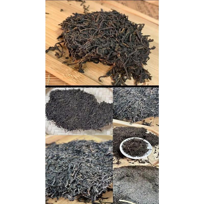 CIFbuySpecial Grade Jinhua Liubao Tea, Wuzhou Old Tea, Five-year-old Black Tea 500g