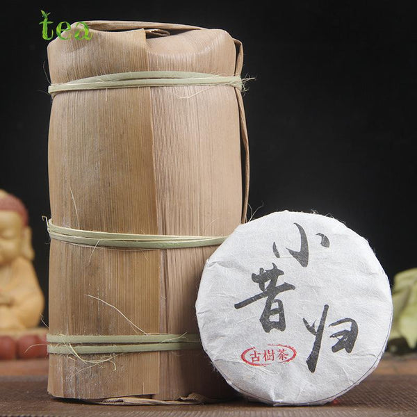 CIFbuy Xiaoxigui Ancient Tree Raw Pu'er Tea, 50g Mini "Seven Sons" Cake
小昔归古树生普洱散茶，50克迷你“七子”饼
