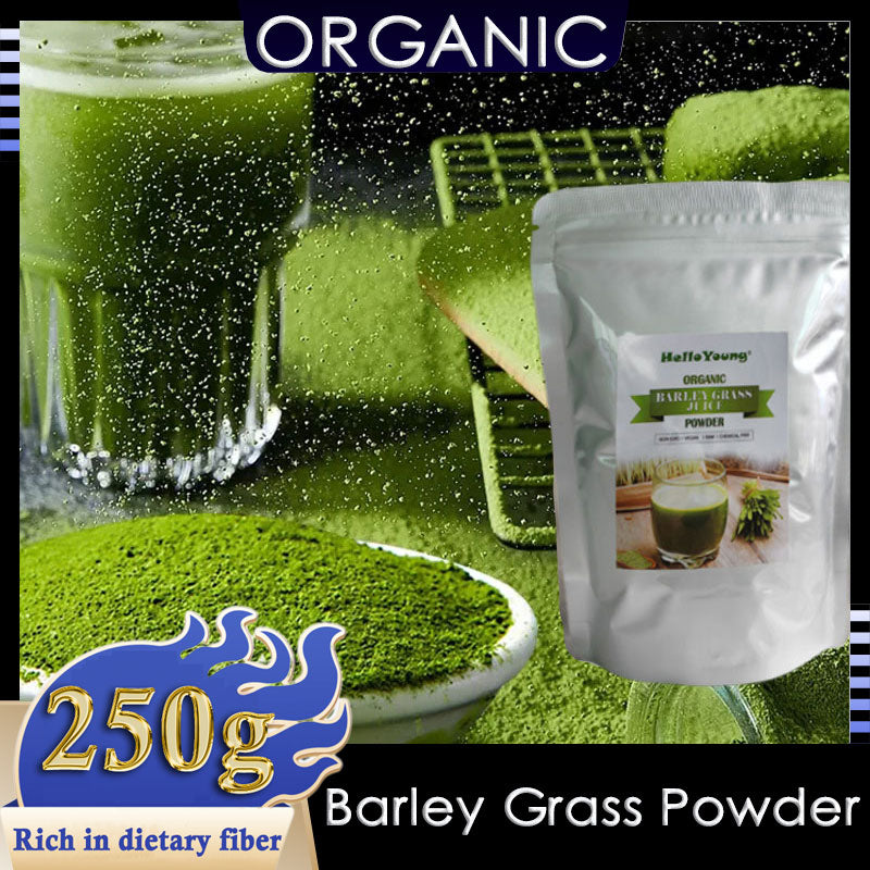 Pure Organic Barley Grass Original Powder Juice Drink 250g Support Immune System and Digestion, Vegan Main image