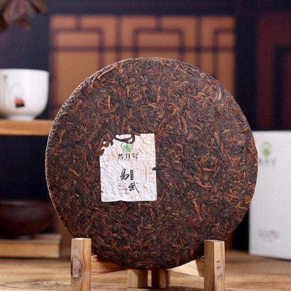 CIFbuy 2019 Yiwu Golden Bud Ancient Tree Shu Pu-erh Tea 357g 2019年义乌金芽古树熟普洱茶 357克