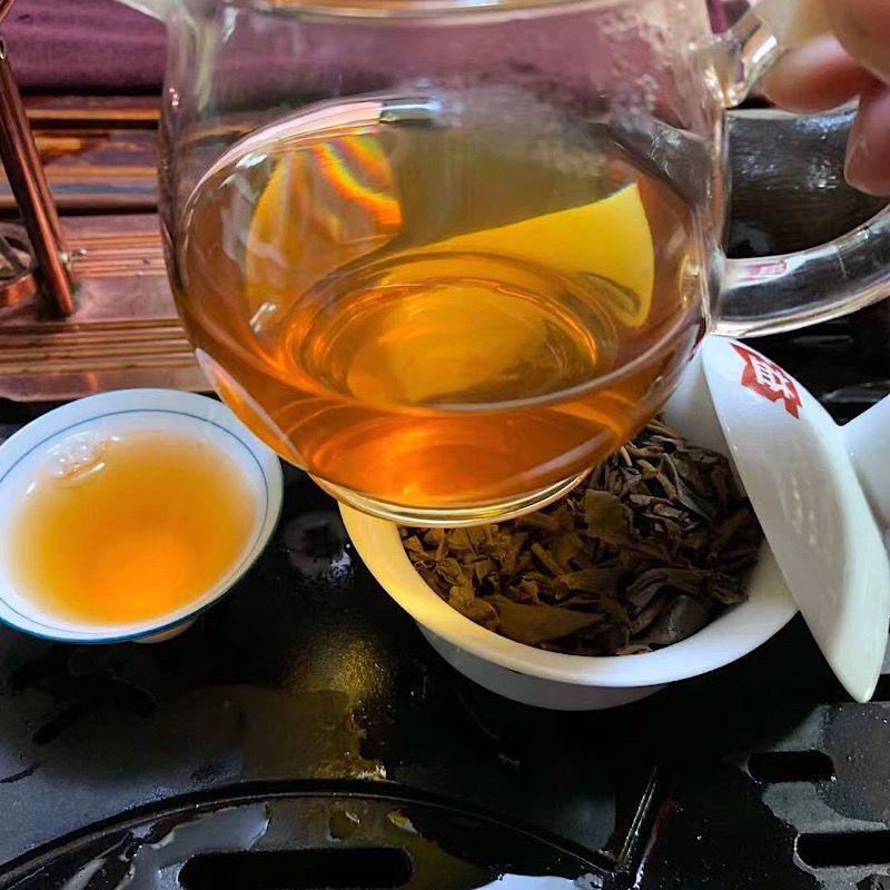 CIFbuy 2002 Yunnan Aged Puerh Tea Banzhang Old Tea Pu-erh Raw Tea Puer Tea 357g