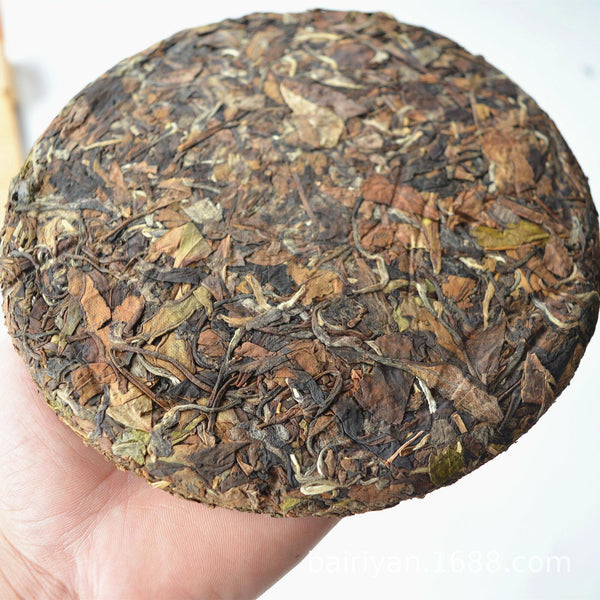 CIFbuy White Tea Cake Organic Premium Aged Fuding Shou Mei Long Life Eyebrow Tea 350g