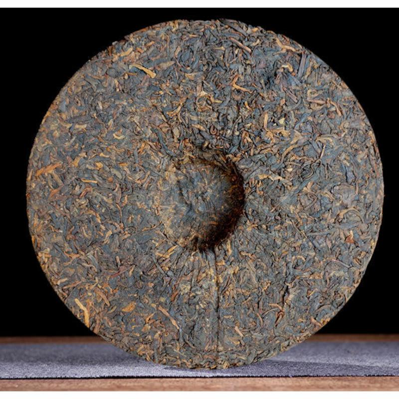 CIFbuy Yunnan Menghai Banzhang Tribute Golden Buds Pu'er Tea Cake 2018 357g Ripe Puerh