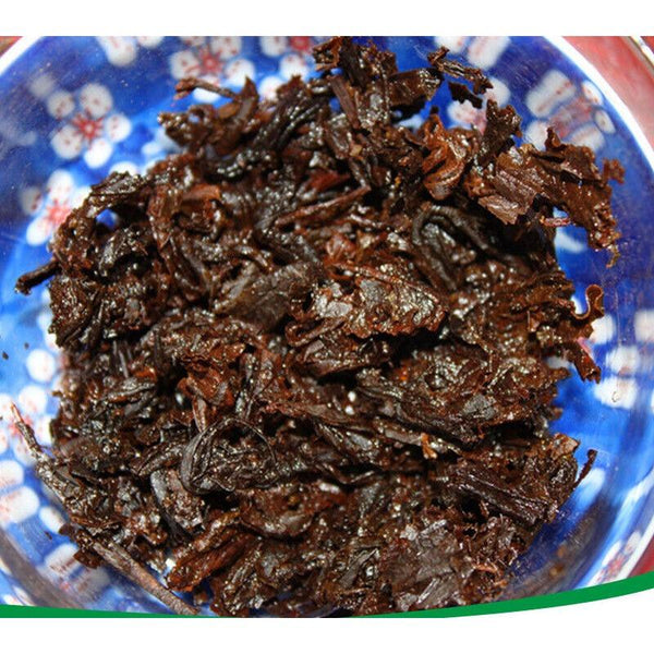 CIFbuy 357g Yunnan Pu'er Tea Ancient Tree Tea Leaves Ripe Tea Cake