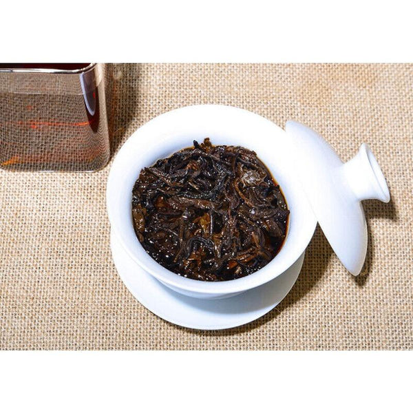 CIFbuy Pu'er Ripe Tea Cake Lao Banzhang Ripe Tea Cake Brown Mountain Ancient Tea Cake