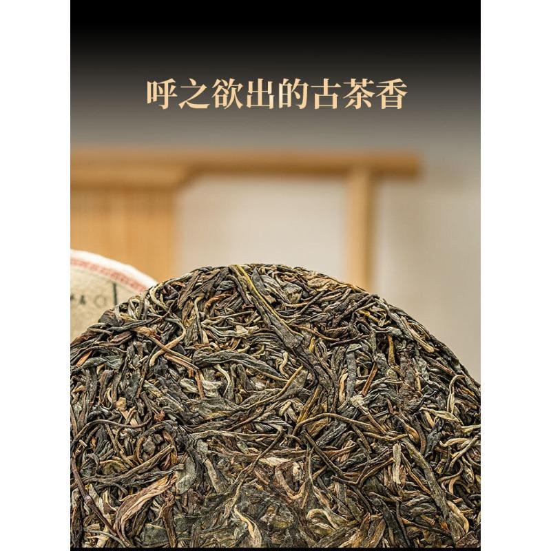 CIFbuy 357g Understood Pu'er Raw Tea Yunnan First Spring Ancient Tree Pu'er Cake Tea