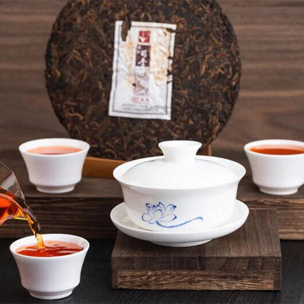 CIFbuy BEST Mengku Rongshi 2020 Shu Puer Mu Ye Chun Xiang Pu'er Ripe Pu-erh Tea 357g