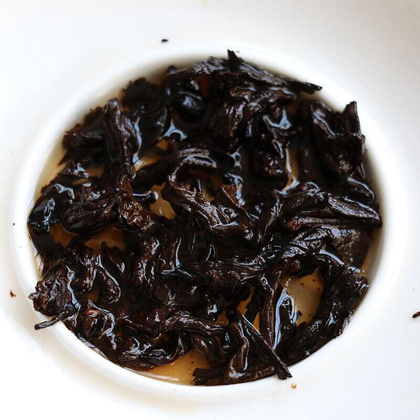CIFbuy Li Ming 7590 Octagonal Pavilion Yunnan Aged Pu-erh Tea Cake 357g Ripe Puer