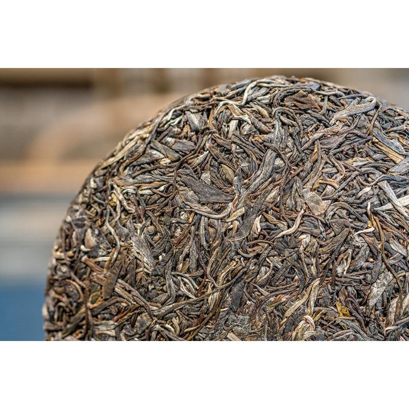 CIFbuy 357g DaXueshan Pu'er Raw Tea Yunnan First Spring Ancient Seven Seed Cake Tea