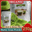 Organic Barley Grass Powder 250g, Green Superfood for Smoothie, Shakes and Salads  lowering cholesterol, beautiful skin, healthy slimming drink