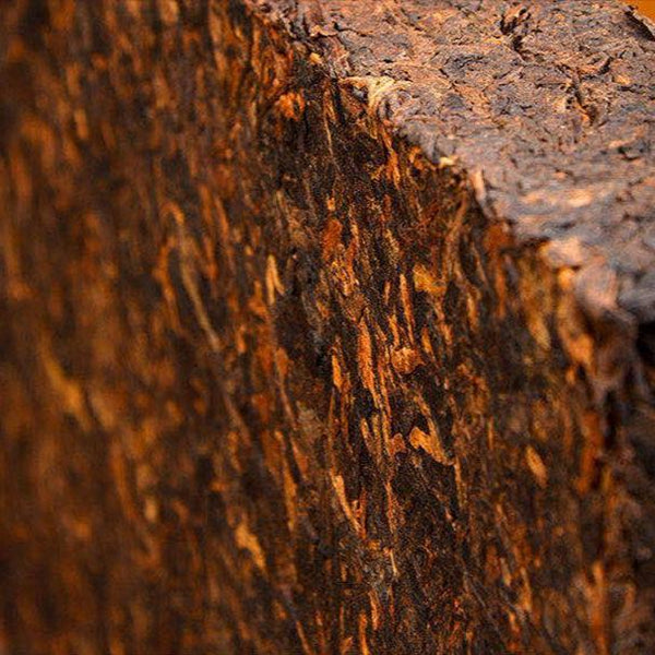 CIFbuy Yunnan Pu'er Ripe Tea Brick Golden Brick Lao Ban Zhang Tea Brick 250g
