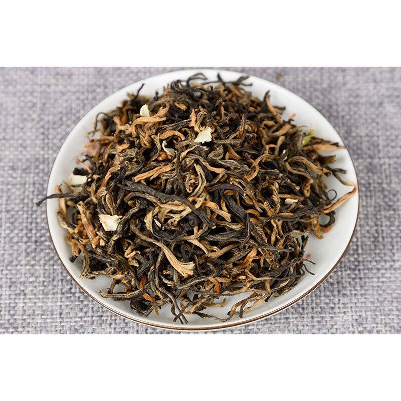 CIFbuy Yunnan Tea Jasmine Dian Hong Tea Jasmine Mao Feng Dian Hong Tea 100g 3.5 Oz