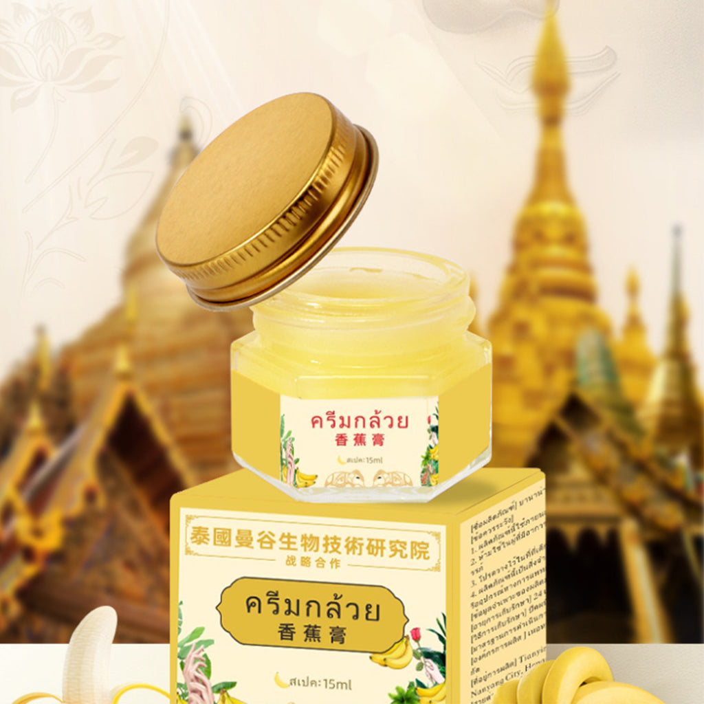 1 Box 20g Natural Banana Oil Anti-Drying Crack Foot Cream Heel Cracked Repair Cream Removal Dead Skin Hand Feet Care