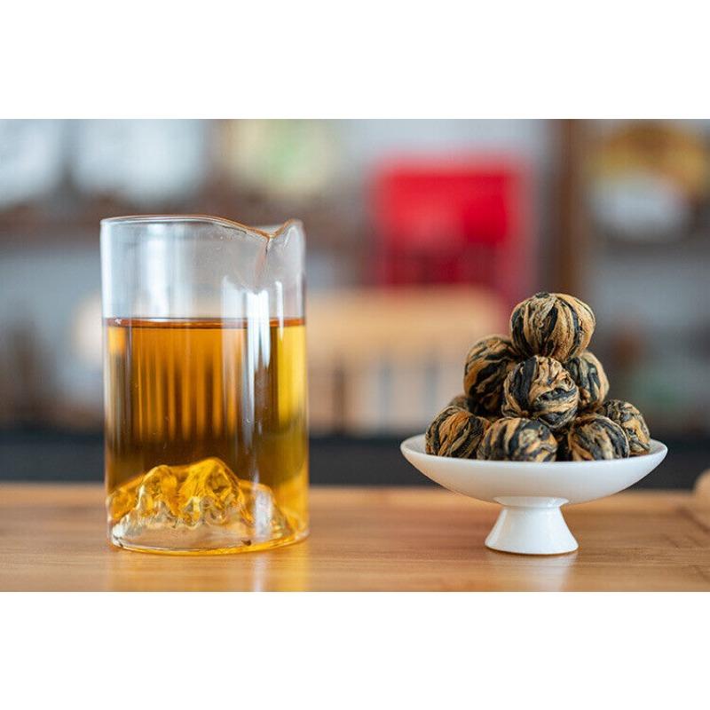 CIFbuy 500G Fengqing Work Dian Hong Tea Hydrangea Dragon Pearl Gold Ball Black Tea