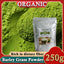 Barley Grass Powder 100% Pure & Organic Organic Barley Grass Powder Pure Organic Barley for Women and Men 250g Support Immune System and Digestion, Vegan