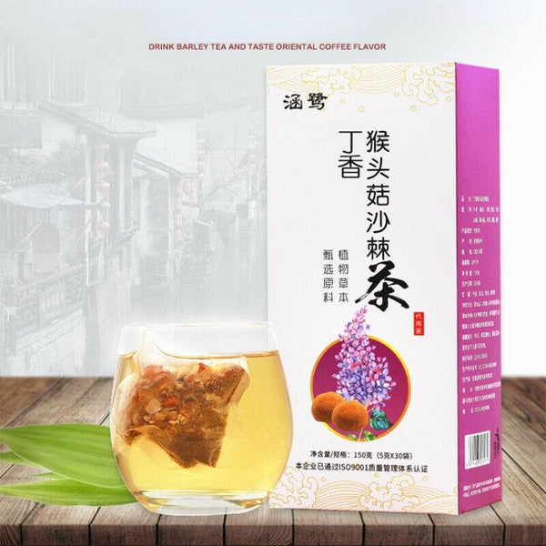 CIFbuy 5g*30 Bags Clove Hericium Erinaceus Sea Chinese Herbal Tea Buckthorn Herb Tea Bag