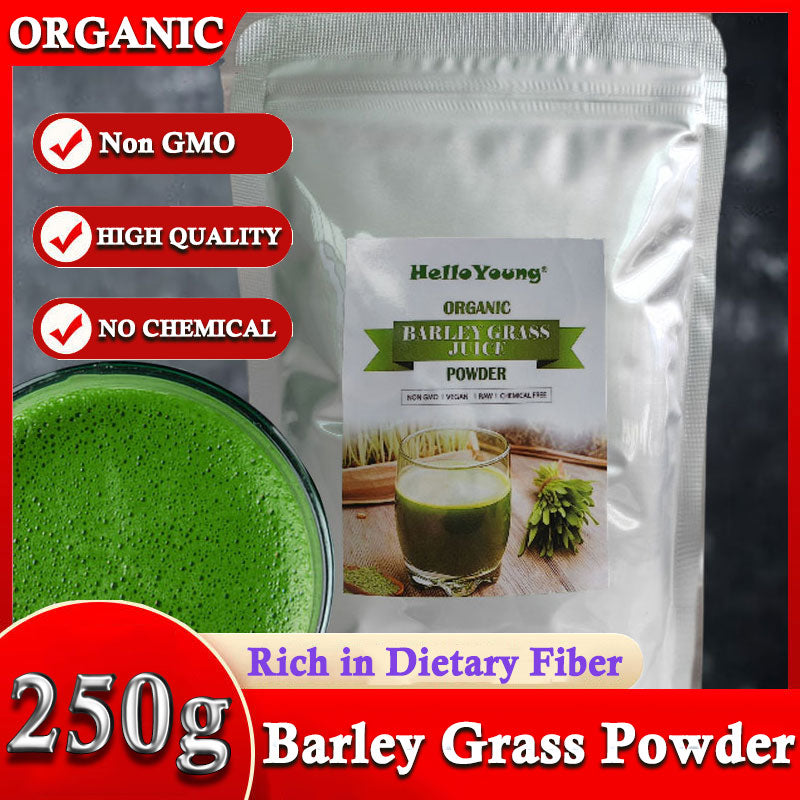 Organic Barley Grass Juice Powder Cold Pressed Rich in Immune Vitamin, Fibers, Minerals Main image