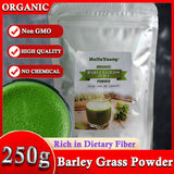 Organic Barley Grass Juice Powder Cold Pressed Rich in Immune Vitamin, Fibers, Minerals