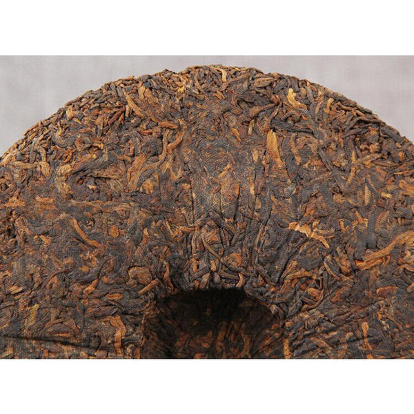CIFbuy Pu'er Tea Ancient Tree Pu'er Tea Ripe Tea Cake 357g Black Tea Yunnan Pu'er Tea