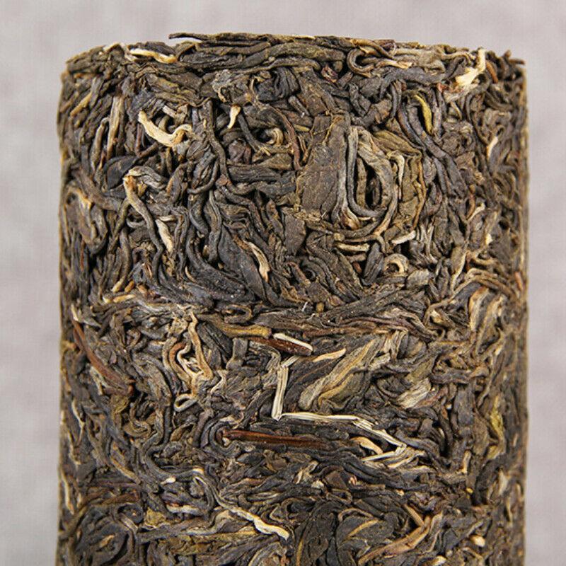 CIFbuy 1000g Menghai Pu'er Raw Tea Pillar Shape Pu-erh Green Tea Gift Tea Healthy Drink