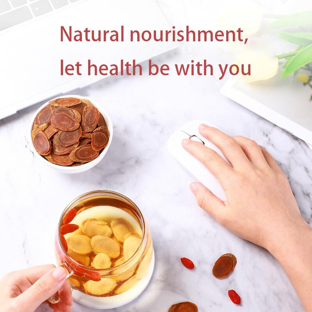 CIFbuy 200g Dry Ginseng Root 10 Years Red Ginseng Slices Chinese Ren shen Herbal Tea