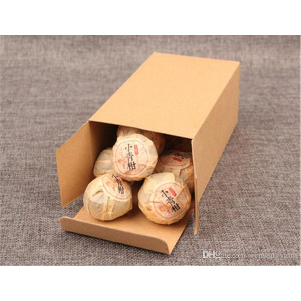 CIFbuy Yunnan Organic Ripe Pu-erh Tea Citrus Mini 100g