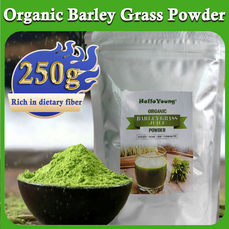 Organic Barley Powder 100% Pure and Natural, No Additives and Preservatives Antioxidant-Rich, Energy Booster Organic Grass Powder