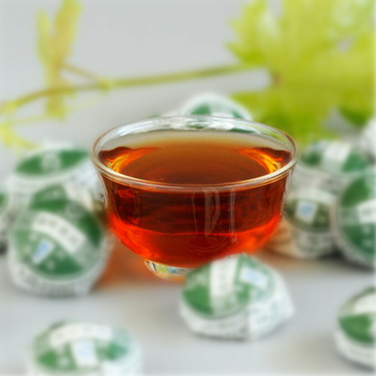 CIFbuy Yunnan Pu-erh Tuo Puer Tea Ripe Puer Lotus leaf Chinese Health Tea Cake